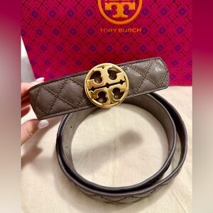 Tory Burch Will quilted belt
